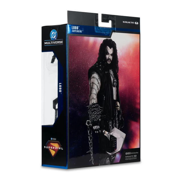 DC Multiverse Lobo (Supergirl Movie) Deluxe Theatrical Edition Action Figure 18cm
