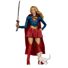 Supergirl & Puppy Krypto Deluxe Theatrical Edition