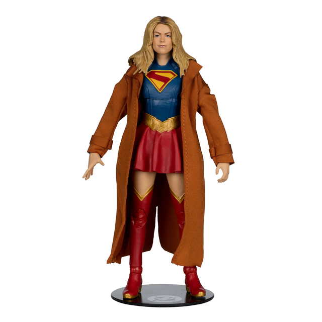 DC Multiverse Supergirl & Krypto Deluxe Theatrical Edition Action Figure 18cm