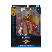 DC Multiverse Supergirl & Krypto Deluxe Theatrical Edition Action Figure 18cm