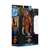 DC Multiverse Supergirl & Krypto Deluxe Theatrical Edition Action Figure 18cm