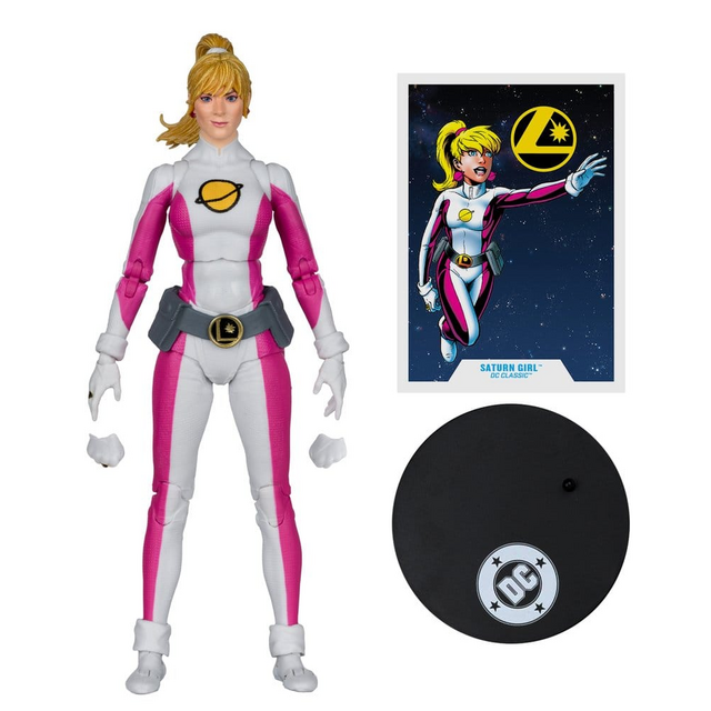 DC Multiverse Saturn Girl (DC Classic) (Red Platinum Edition) Action Figure 18cm