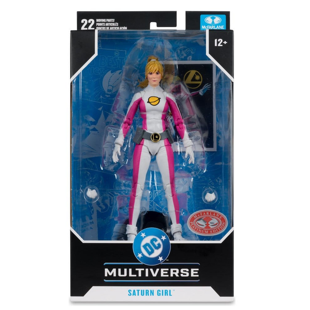 DC Multiverse Saturn Girl (DC Classic) (Red Platinum Edition) Action Figure 18cm