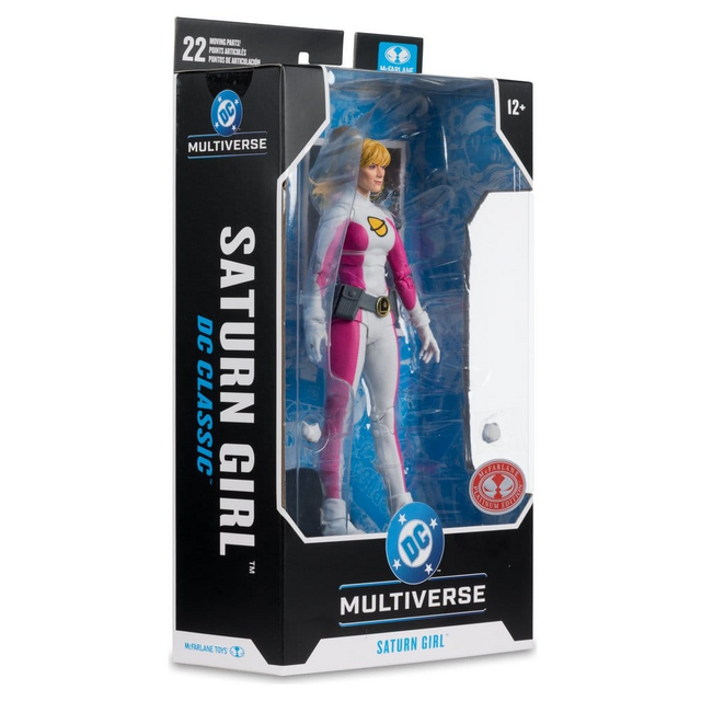 DC Multiverse Saturn Girl (DC Classic) (Red Platinum Edition) Action Figure 18cm