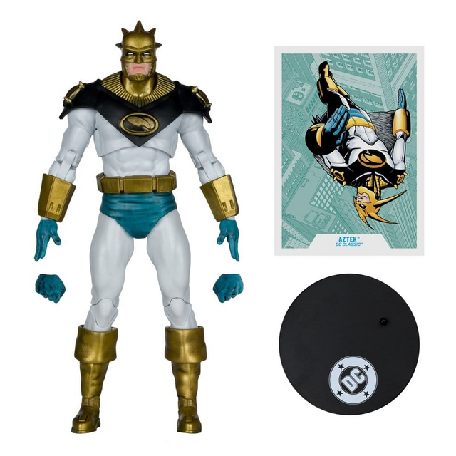 DC Multiverse Aztek (DC Classic) (Red Platinum Edition) Action Figure 18cm