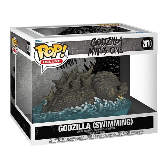 POP! Movies Godzilla Minus One Godzilla (Swimming) #2070 Deluxe Vinyl Figure