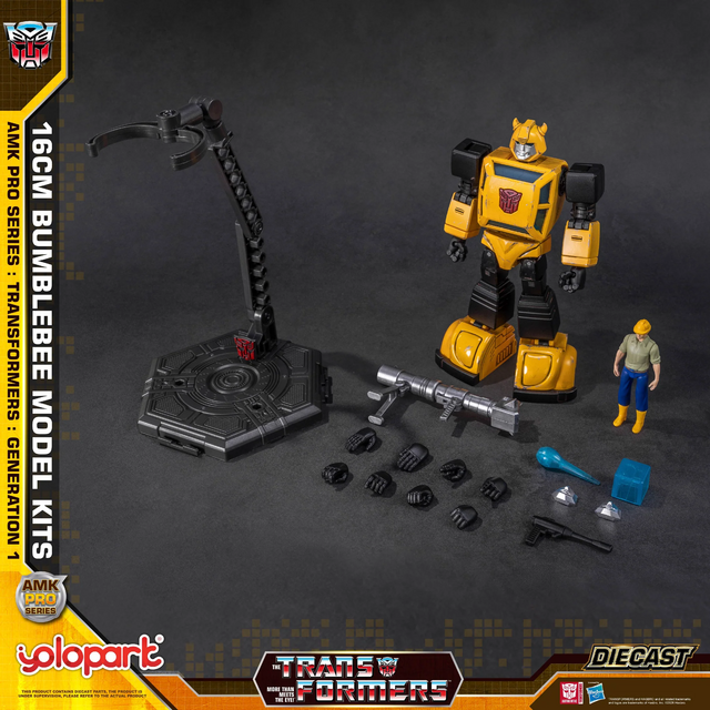 Transformers Generation One AMK Pro Series Bumblebee Plastic Model Kit 16cm