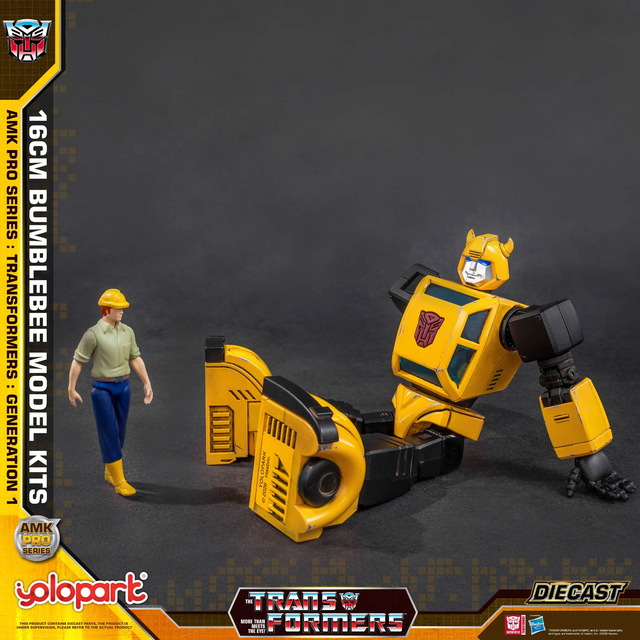 Transformers Generation One AMK Pro Series Bumblebee Plastic Model Kit 16cm