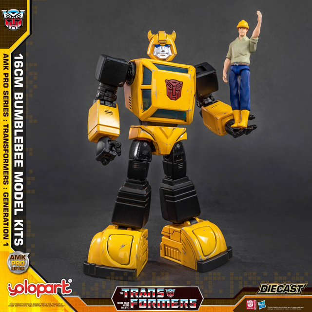 Transformers Generation One AMK Pro Series Bumblebee Plastic Model Kit 16cm