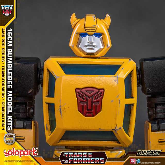Transformers Generation One AMK Pro Series Bumblebee Plastic Model Kit 16cm