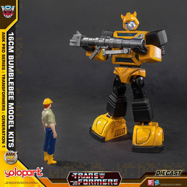 Transformers Generation One AMK Pro Series Bumblebee Plastic Model Kit 16cm