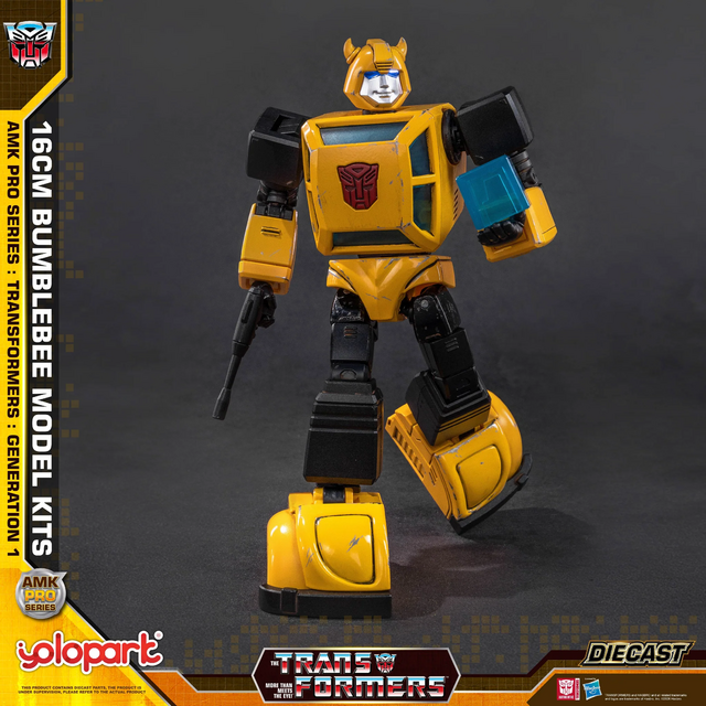Transformers Generation One AMK Pro Series Bumblebee Plastic Model Kit 16cm