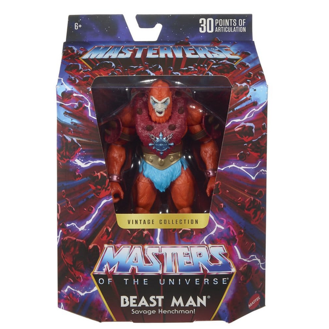 Masters of the Universe Masterverse Vintage Collection Beast Man Action Figure 18cm