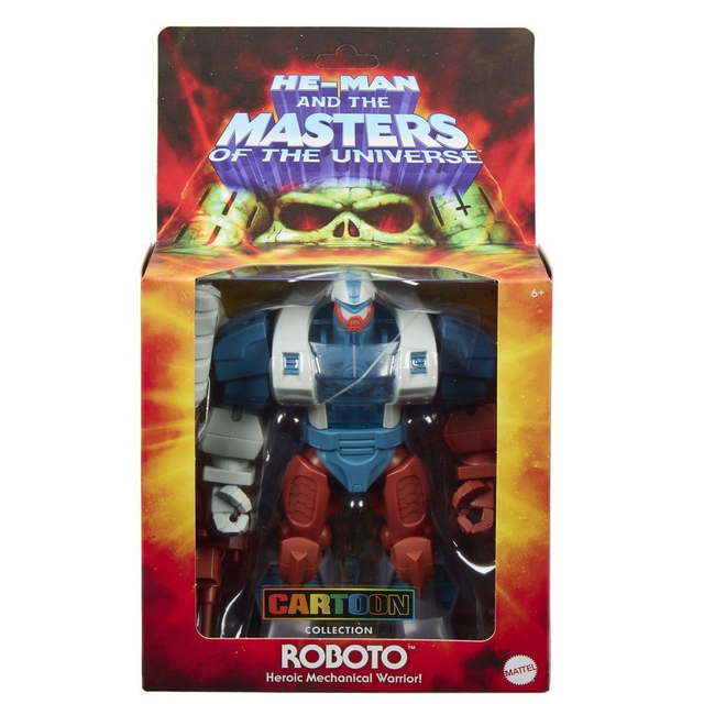 Masters of the Universe Origins 200X Roboto Deluxe Cartoon Collection Action Figure 14cm