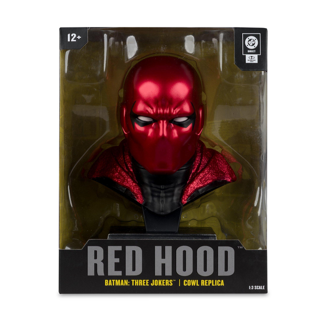 Red Hood (Batman: Three Jokers) 1/3 Cowl Replica 15cm