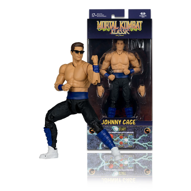 Mortal Kombat Klassic Johnny Cage Action Figure 18cm