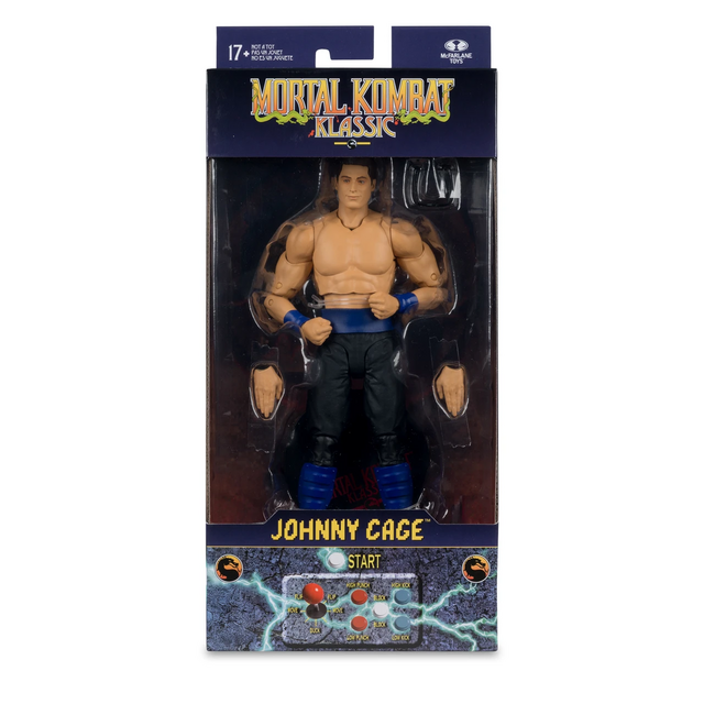 Mortal Kombat Klassic Johnny Cage Action Figure 18cm