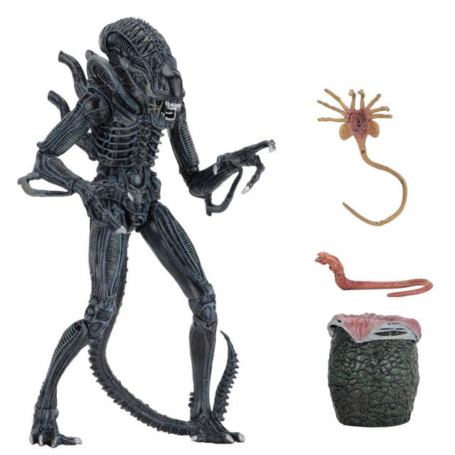 Aliens Ultimate Xenomorph Warrior Blue Action Figure 23cm