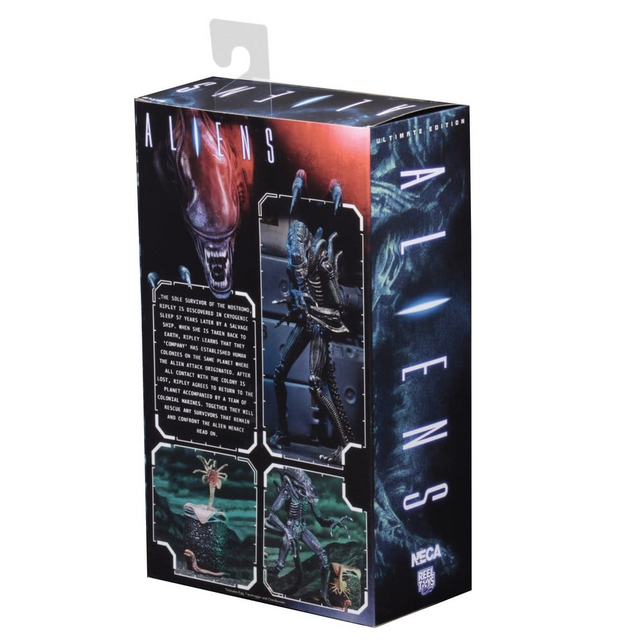 Aliens Ultimate Xenomorph Warrior Blue Action Figure 23cm