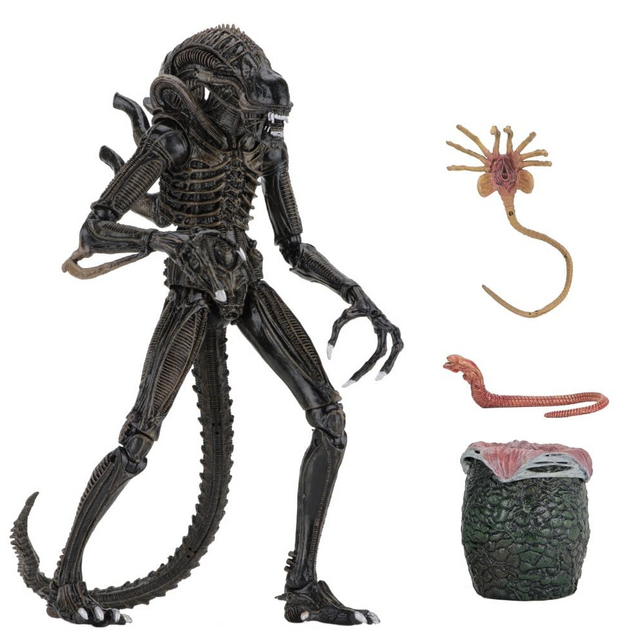 Aliens Ultimate Xenomorph Warrior Brown Action Figure 23cm