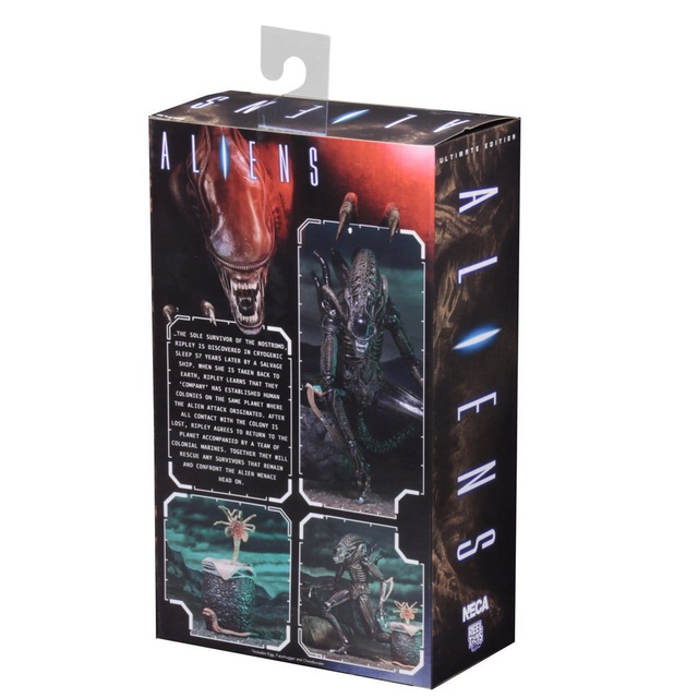 Aliens Ultimate Xenomorph Warrior Brown Action Figure 23cm