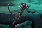 Aliens Ultimate Xenomorph Warrior Brown Action Figure 23cm