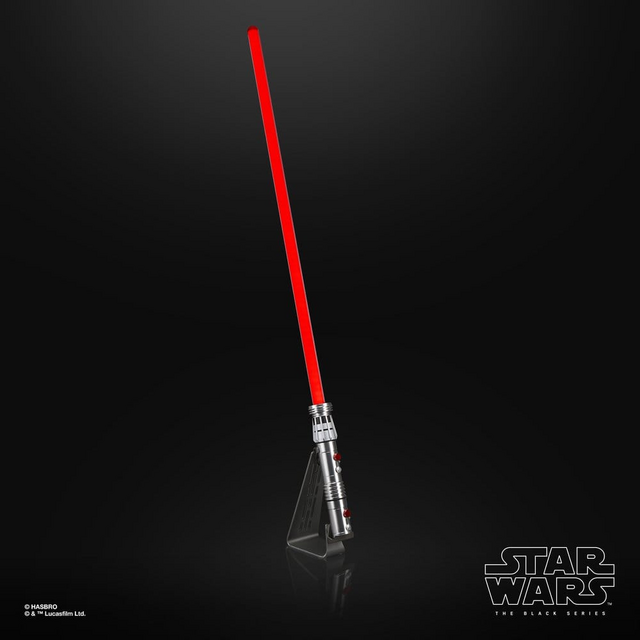 Star Wars Maul - Shadow Lord Black Series Replica Force FX Elite Lightsaber Maul
