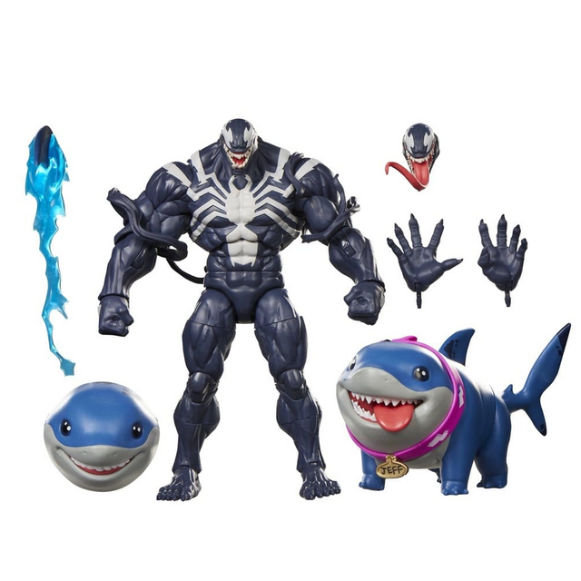Marvel Rivals Marvel Legends Action Figure 2-Pack Venom & Jeff the Land Shark 15cm