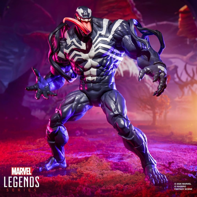 Marvel Rivals Marvel Legends Action Figure 2-Pack Venom & Jeff the Land Shark 15cm