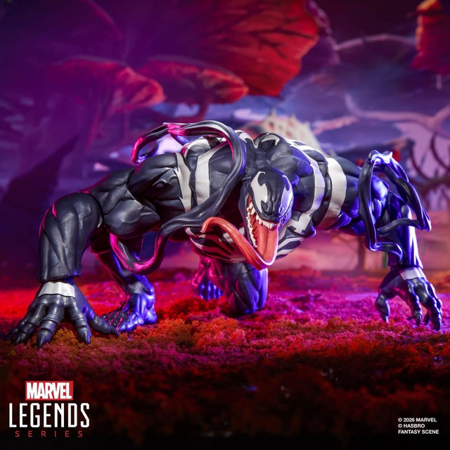 Marvel Rivals Marvel Legends Action Figure 2-Pack Venom & Jeff the Land Shark 15cm