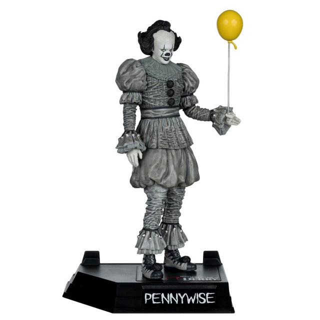 Movie Maniacs PVC Statue It: Welcome to Derry Pennywise (Black & White) 16cm