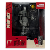 Movie Maniacs PVC Statue It: Welcome to Derry Pennywise (Black & White) 16cm
