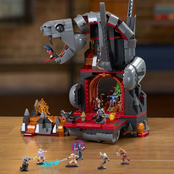 Masters of the Universe Clash at Snake Mountain Mattel Brick Shop