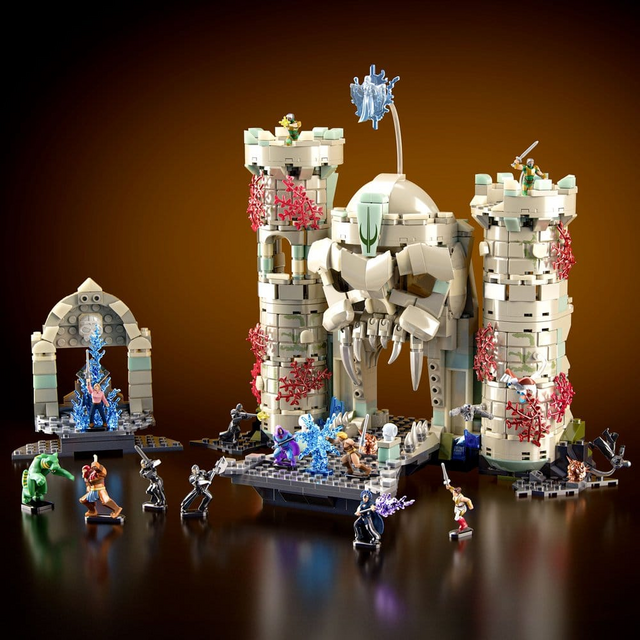 Masters of the Universe Battle of Castle Grayskull Mattel Brick Shop