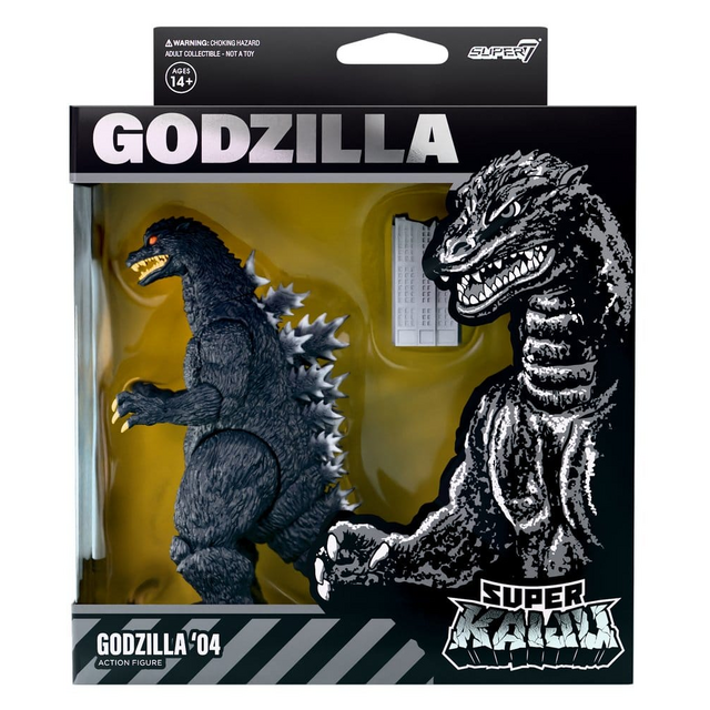 Godzilla Toho Super Kaiju Action Figure Wave 4 Godzilla 2004