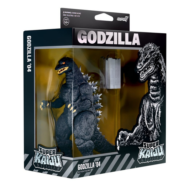 Godzilla Toho Super Kaiju Action Figure Wave 4 Godzilla 2004