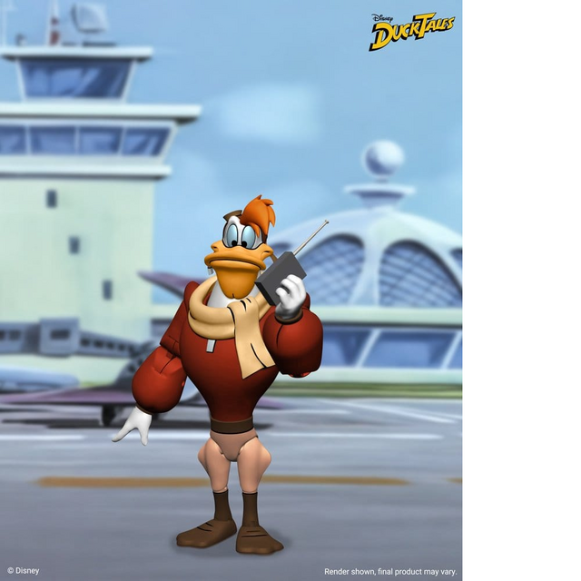 DuckTales Ultimate Action Figure Launchpad McQuack (Turbo McKwek) 18cm