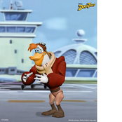 DuckTales Ultimate Action Figure Launchpad McQuack (Turbo McKwek) 18cm