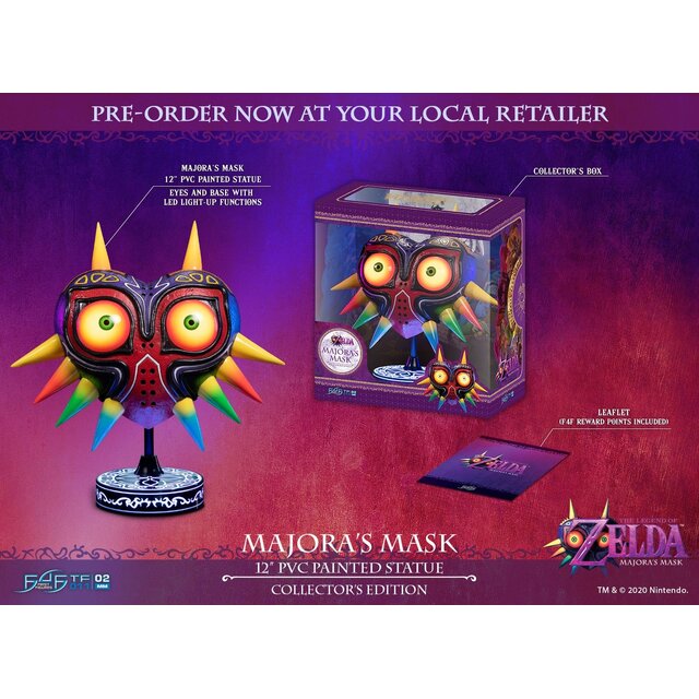 The Legend of Zelda PVC Statue Majora's Mask Collectors Edition 30cm