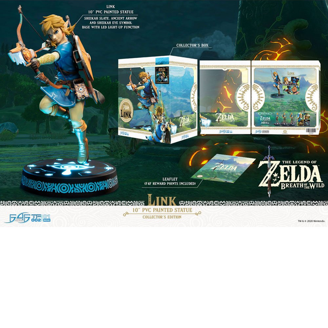 The Legend of Zelda Breath of the Wild PVC Statue Link Collector's Edition 25cm