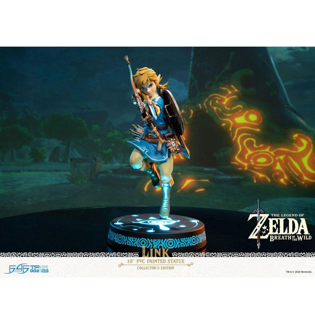 The Legend of Zelda Breath of the Wild PVC Statue Link Collector's Edition 25cm