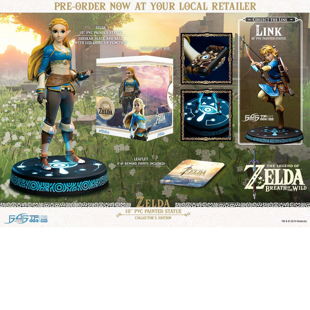 The Legend of Zelda Breath of the Wild PVC Statue Zelda Collector's Edition 25cm