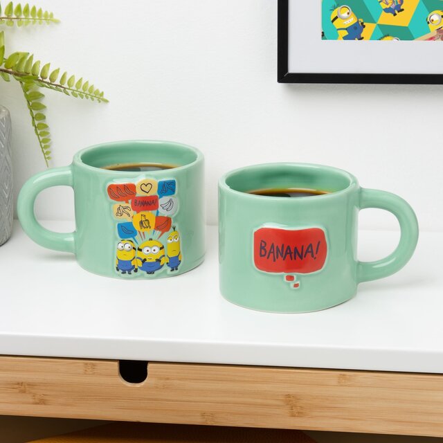 Minions Embossed Mug 400ml
