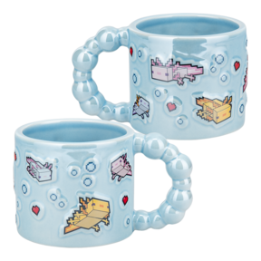 Minecraft Axolotl Bubble Shaped Mug