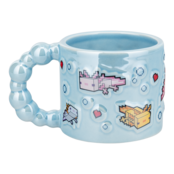Minecraft Axolotl Bubble Shaped Mug 400ml