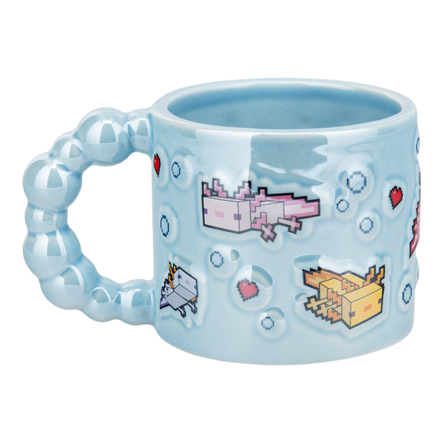 Minecraft Axolotl Bubble Shaped Mug 400ml