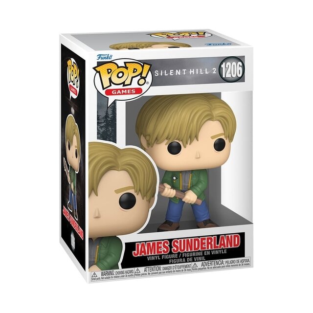 POP! Games Silent Hill 2 James Sunderland #1206 Vinyl Figure 10cm
