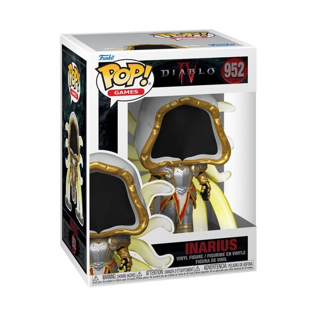 POP! Games Diablo IV Inarius #952 Vinyl Figure 10cm