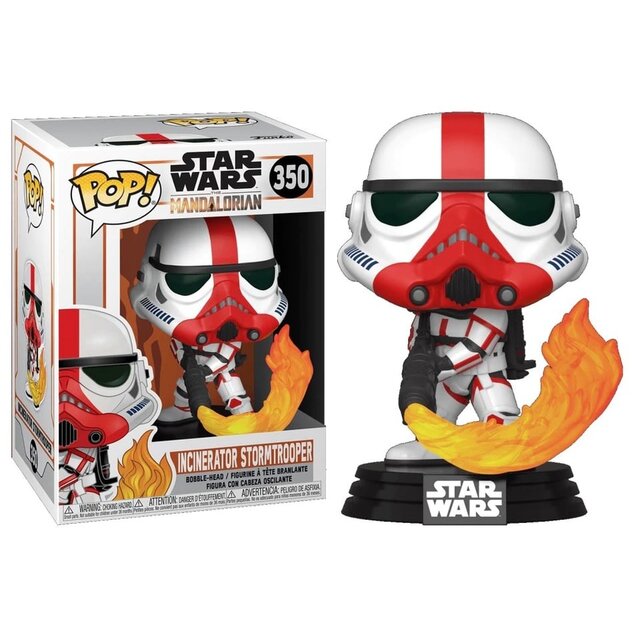 POP! Star Wars Incinerator Stormtrooper #350 Bobblehead 9cm
