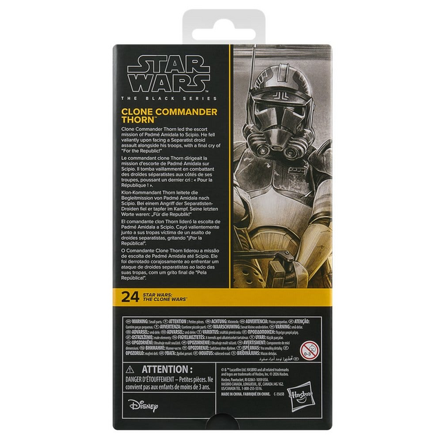 Star Wars The Clone Wars Black Series Clone Commander Thorn Action Figure 15cm